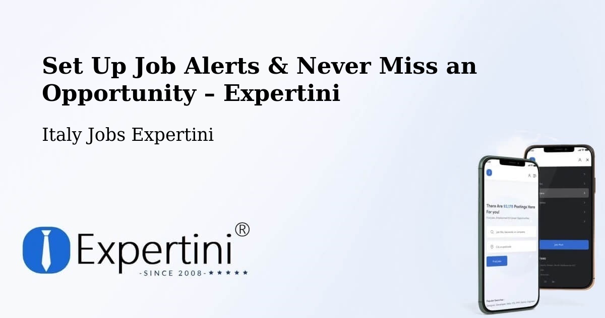Job Alerts Guide – Get Notified About New Jobs in Borgo Pace - Borgo Pace, Italy Jobs Expertini