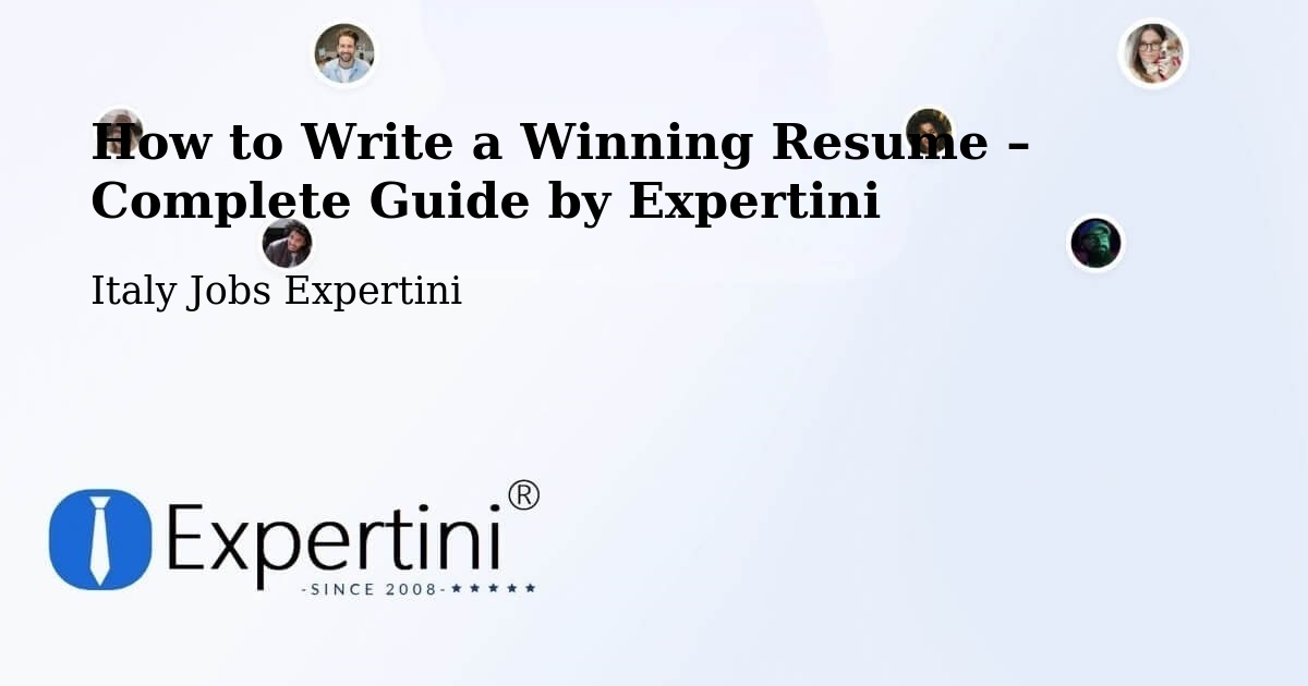 Resume Writing Guide for Job Seekers – Borgo Pace - Borgo Pace, Italy Jobs Expertini